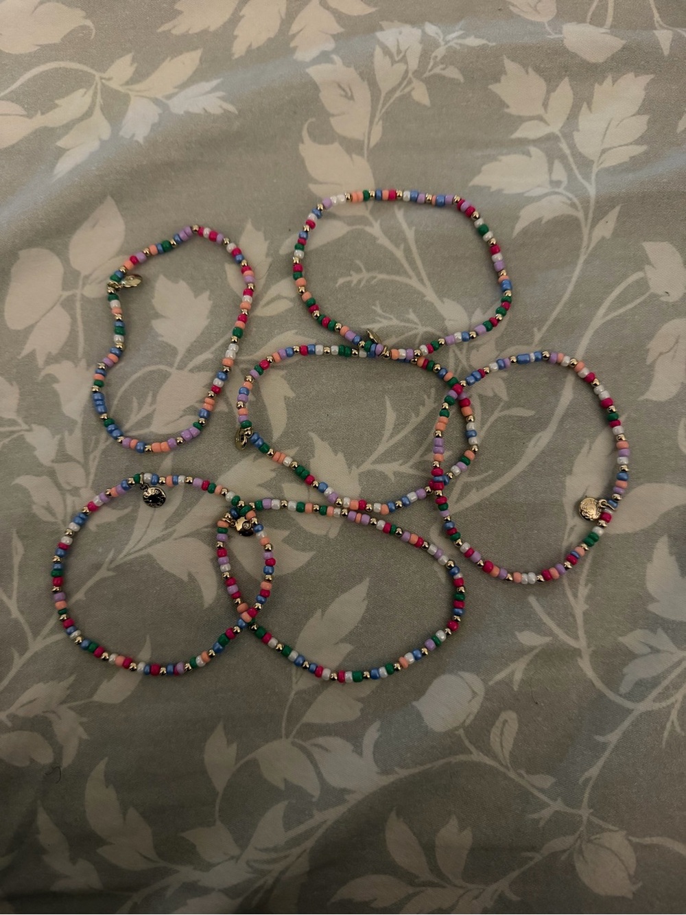 J. Crew Factory Multicolor Seed Bead Bracelet Set